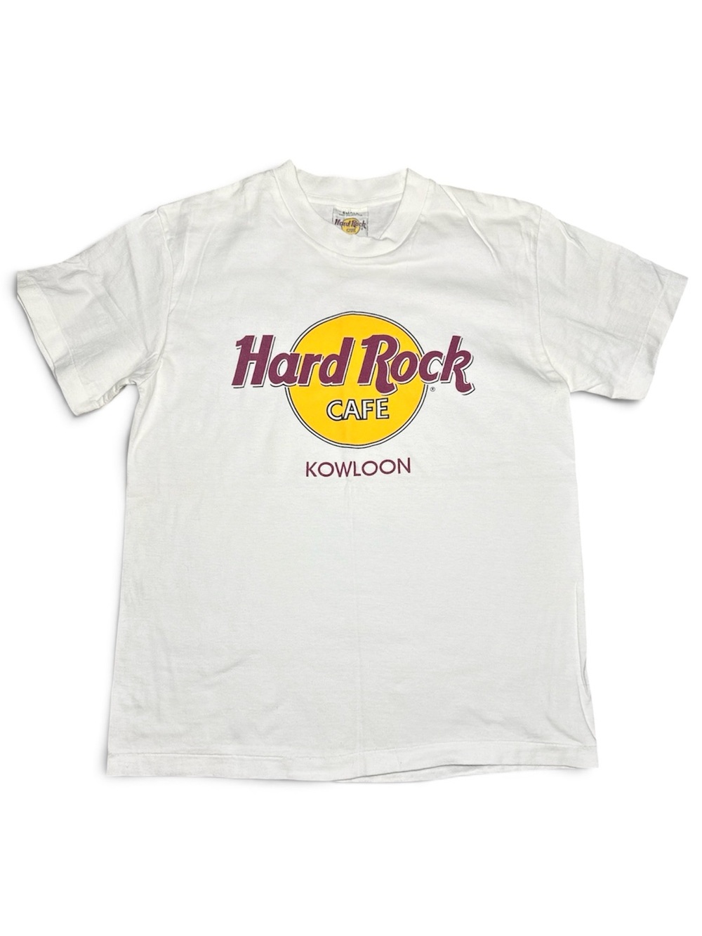 Vintage 90s Hard Rock Cafe Kowloon Hong Kong Single Stitch T Shirt S